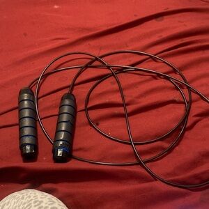 Black and Blue Jump Rope